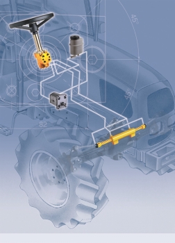 Preview: Lenkzylinder Hydrostatic  Schlepper